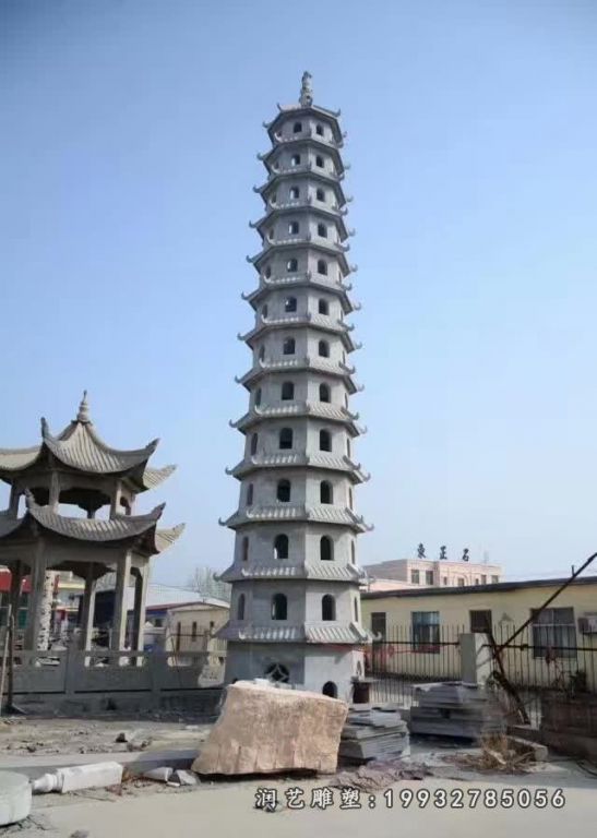 企业石塔景观石雕