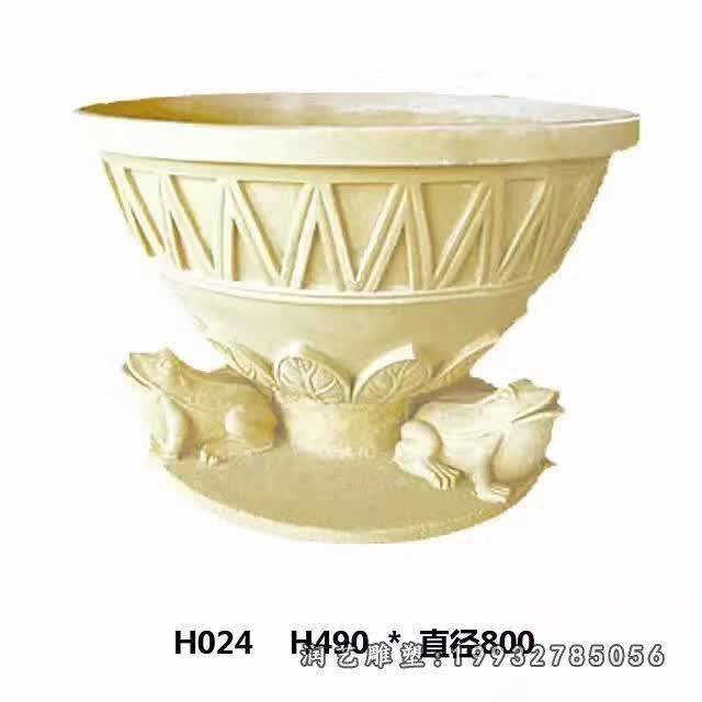 游乐场景观花盆石雕